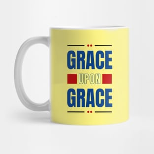 Grace Upon Grace | Christian Typography Mug